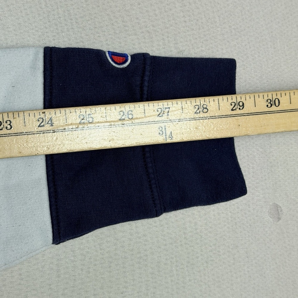 Champion Men Blue Sweater Hooded Long Sleeve Nashville Predators Size Meduim - Picture 3 of 8